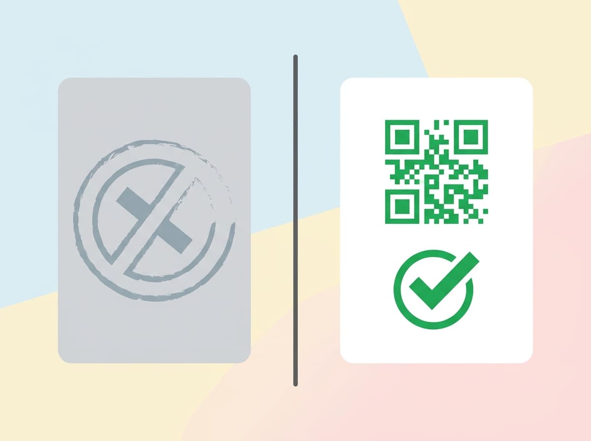 Visual differences between a proforma invoice and a regular invoice